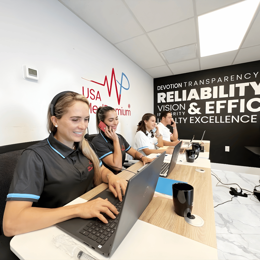 USA MedPremium customer service team providing exceptional healthcare support